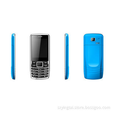 Super-thin Dual SIM Low-end Mobile Phone with LED Flashlight